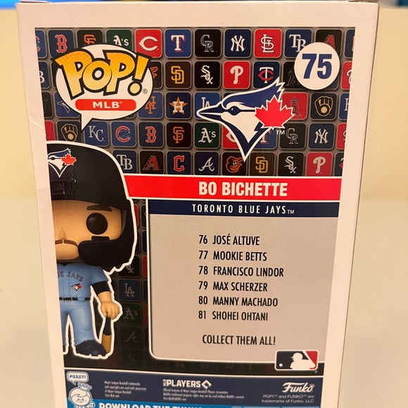 ❤️MEGA_SALE❤️ Bo Bichette Toronto Blue Jays Funko Pop Baseball Collector Figure - Picture 2 of 2